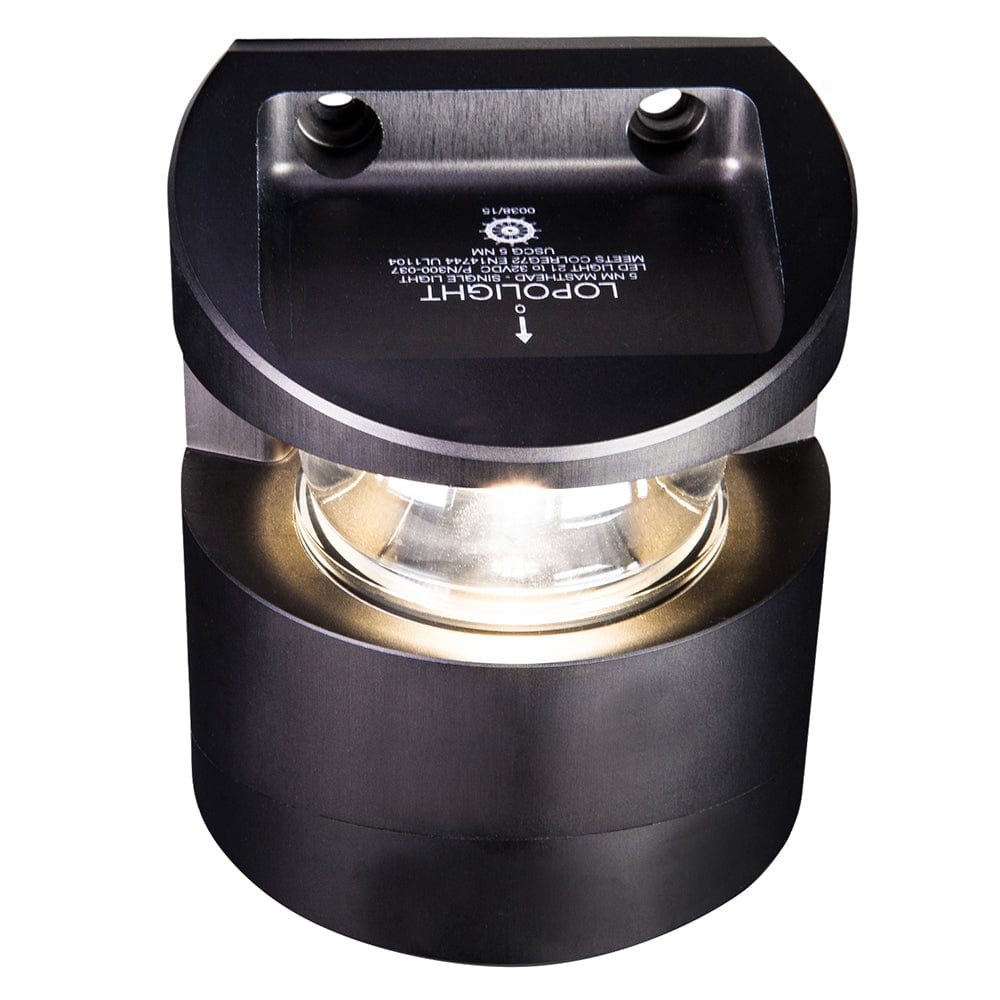 Lopolight Qualifies for Free Shipping Lopolight Masthead Light 5nm Vertical Mount Black Housing #300-037B