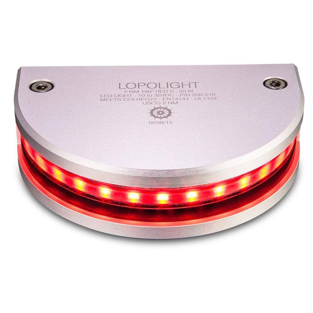 Lopolight Qualifies for Free Shipping Lopolight Red 180-Degree Navigation Light 2nm #200-016