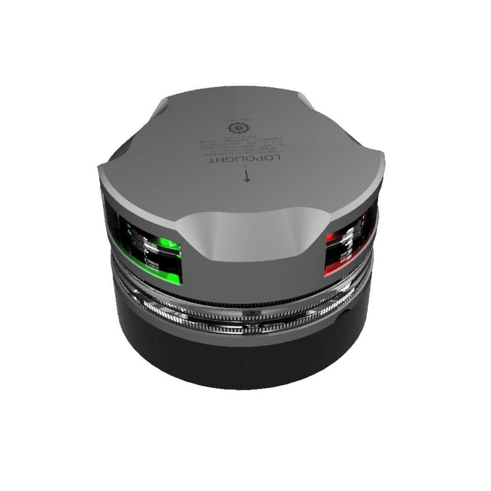 Lopolight Qualifies for Free Shipping Lopolight Tri-Color Nav Light with Strobe 1nm Silver Housing #101-009S