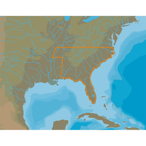 Lowrance C-Map US Lakes Max-N+ Southeast #M-NA-Y074-MS