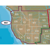 Lowrance C-Map Us Lakes West Max-N+ #M-NA-Y071-MS
