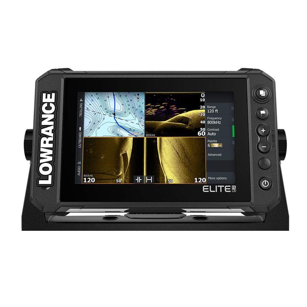 Lowrance Qualifies for Free Shipping Lowrance Elite FS 7 Combo No Ducer Preloaded with C-Map #000-15703-001