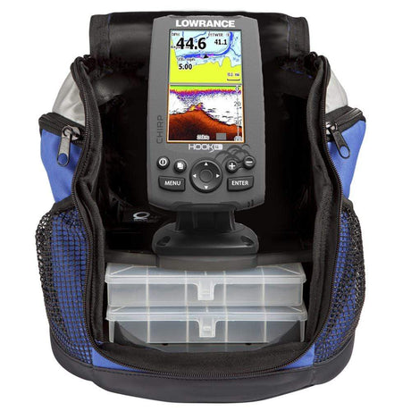 Lowrance Qualifies for Free Shipping Lowrance Hook-4 Combo Ice Machine #000-12650-001