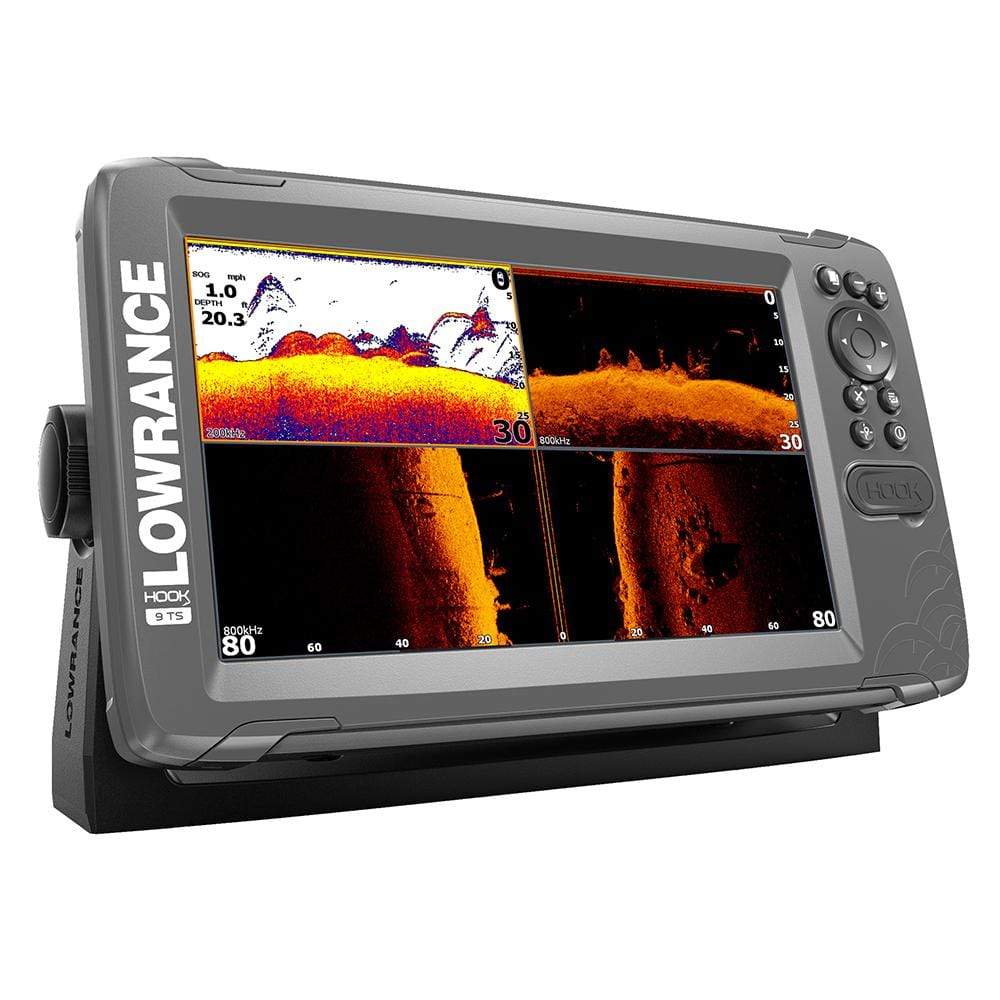 Lowrance Hook2-9 Combo Tripleshot Ducer Inland Charts #055-14301-001