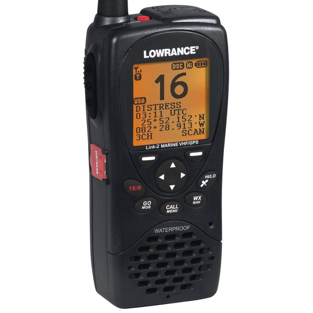 Lowrance Qualifies for Free Shipping Lowrance Link-2 VHF-GPS Handheld Radio #000-10782-001