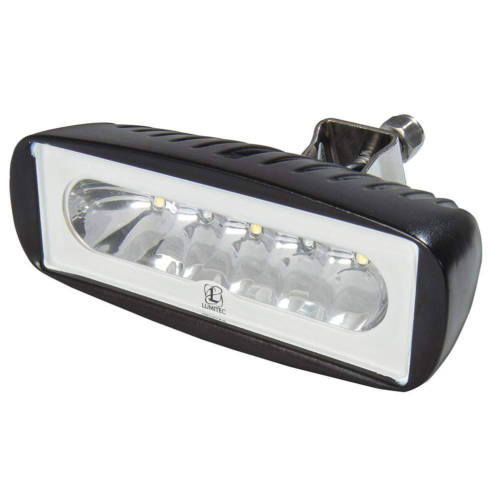 Lumitec Caprera 2 LED Flood Light White Dim Amber Flashing #101313