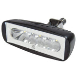 Lumitec Caprera 2 LED Flood Light White Dim Amber Flashing #101313