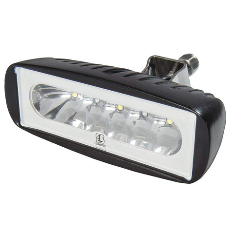 Lumitec Caprera 2 LED Flood Light White Dim Amber Flashing #101313