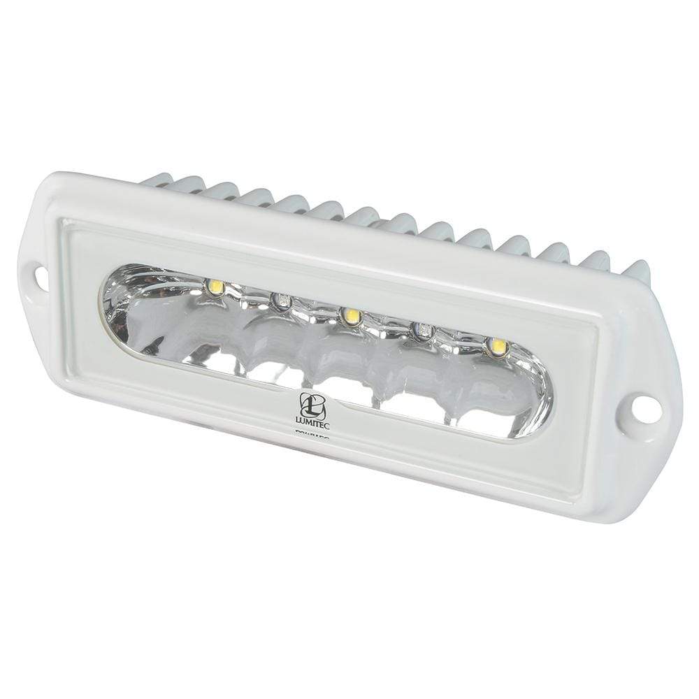 Lumitec Qualifies for Free Shipping Lumitec Capri 2 Dual Color LED Flood Light White/Blue #101099