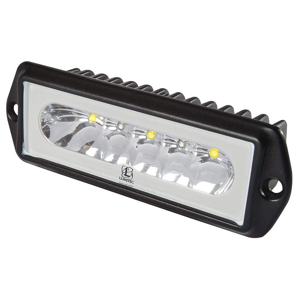 Lumitec Qualifies for Free Shipping Lumitec Capri 2 Dual Color LED Flood Light White/Blue #101186