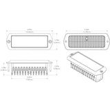 Lumitec Qualifies for Free Shipping Lumitec Caprilt LED Flood Light White Non-Dimming #101288