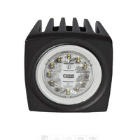 Lumitec Cayman Flood Light White/Blue Light Black Housing #101257