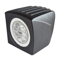 Lumitec Cayman Flood Light White/Blue Light Black Housing #101257