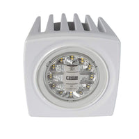 Lumitec Cayman Flood Light White/Blue Light White Housing #101251