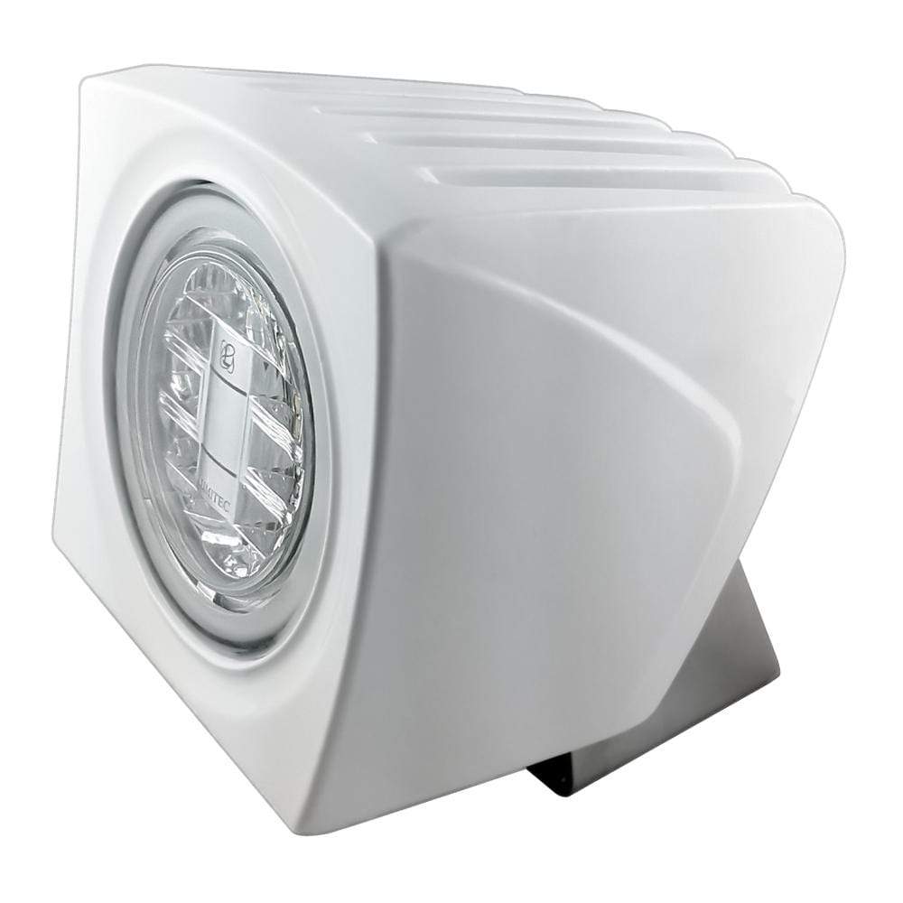 Lumitec Qualifies for Free Shipping Lumitec Cayman Flood Light White/Blue Light White Housing #101251