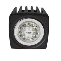 Lumitec Cayman Flood Light White/Red Light Black Housing #101258