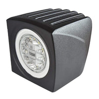 Lumitec Cayman Flood Light White/Red Light Black Housing #101258