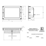 Lumitec Qualifies for Free Shipping Lumitec Maxillume H120 LED Flood Light Flush-Mount #101348