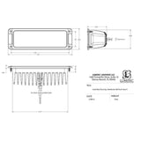 Lumitec Qualifies for Free Shipping Lumitec Maxillume H60 LED Flood Light Flush-Mount #101336