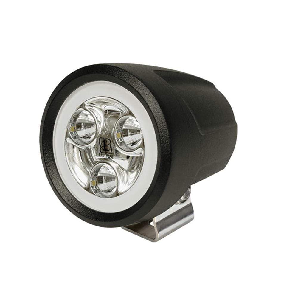 Lumitec Pinnacle White Light Black Housing Bracket Mount #101432