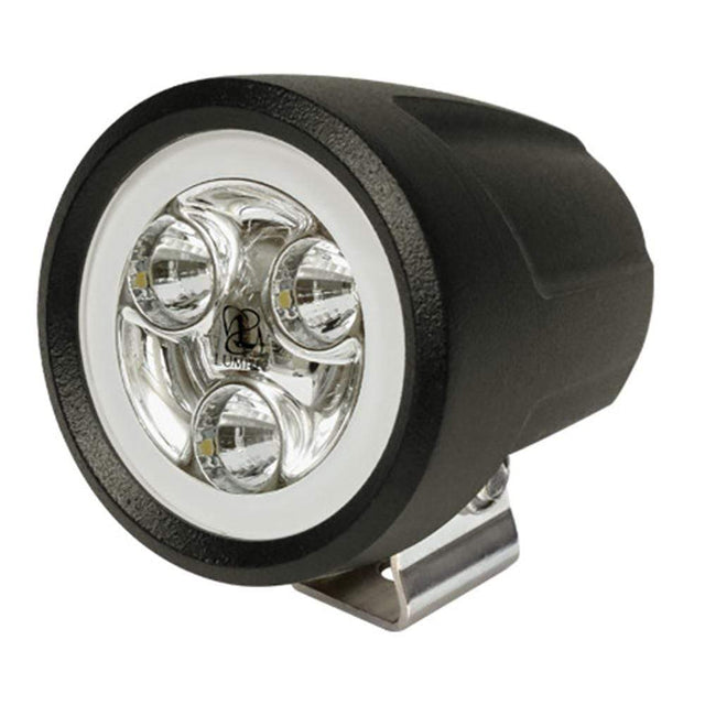 Lumitec Qualifies for Free Shipping Lumitec Pinnacle White Light Black Housing Bracket Mount #101432