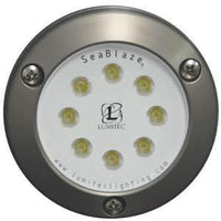 Lumitec Qualifies for Free Shipping Lumitec SeaBlaze 3 Underwater Light 2 Color White/Blue #101058
