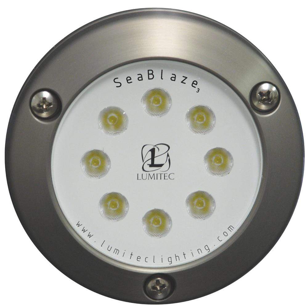Lumitec Qualifies for Free Shipping Lumitec SeaBlaze 3 Underwater Light White #101055