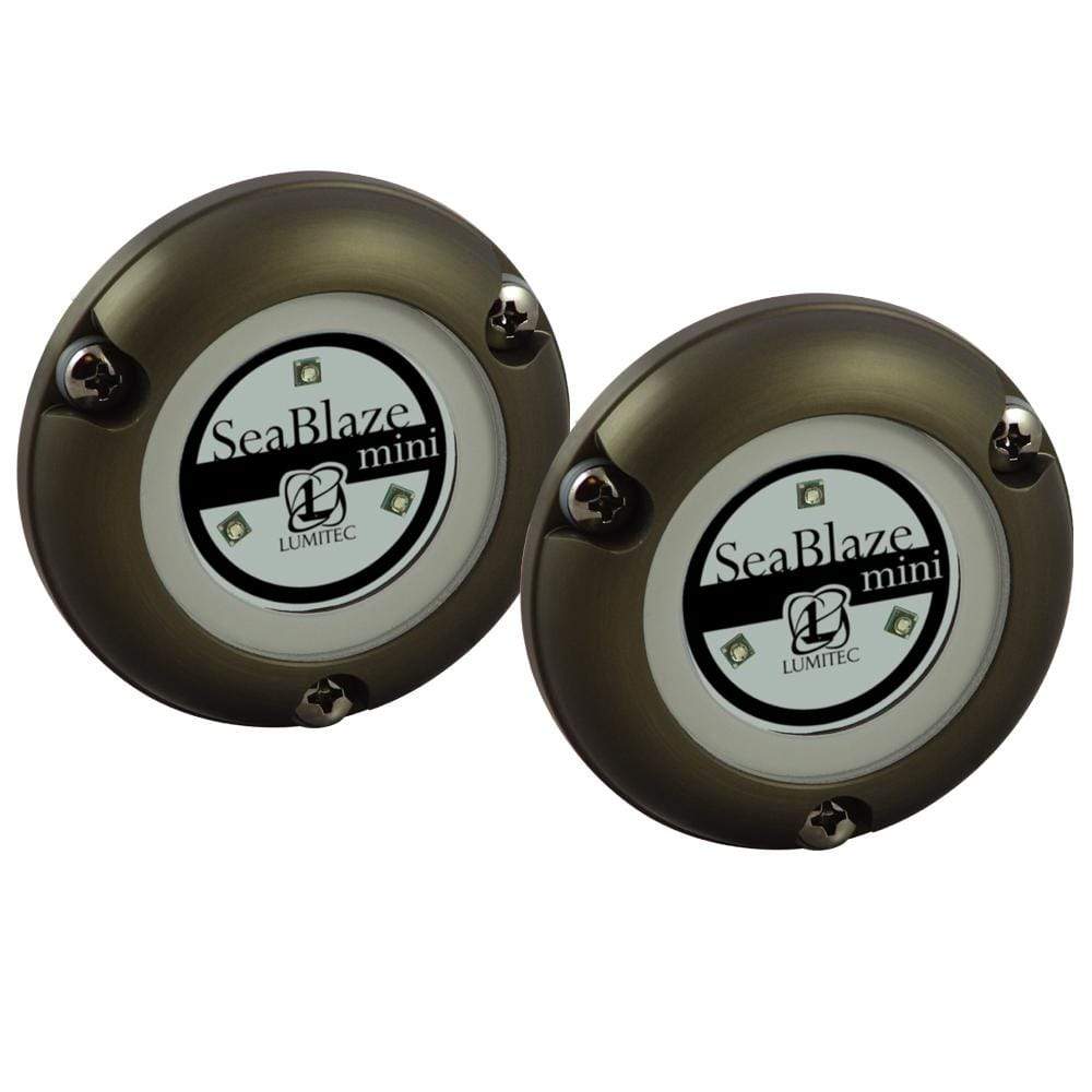 Lumitec Qualifies for Free Shipping Lumitec Seablaze Mini Blue Pair #101246