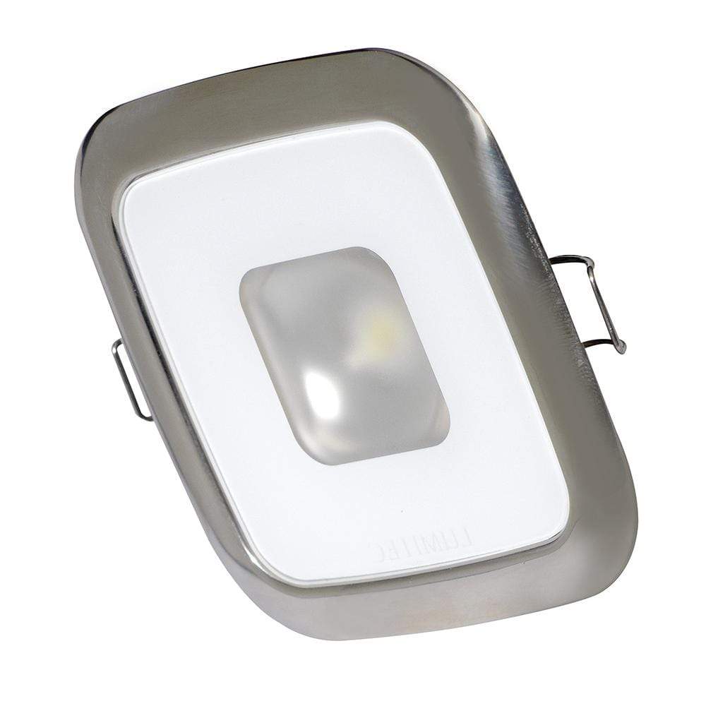 Lumitec Square Mirage Down Light White/Red/Blue #116118