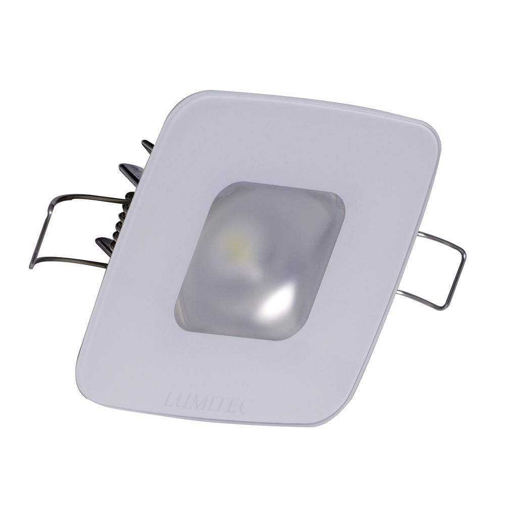 Lumitec Square Mirage Down Light White/Red/Blue #116198