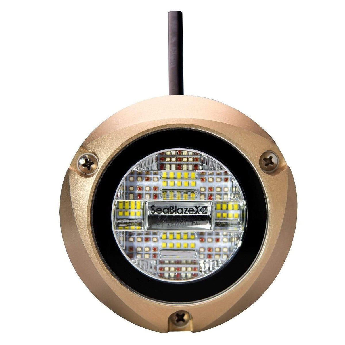 Lumitec Qualifies for Free Shipping Lumitec Zambezi X2 Dual Color Blue/White LED Surface Bronze 12/24v #101708