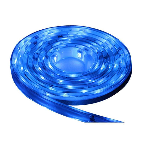 Lunasea Lighting Qualifies for Free Shipping Lunasea Blue Flexible Strip LED 12v 2m W/Connector #LLB-453B-01-02