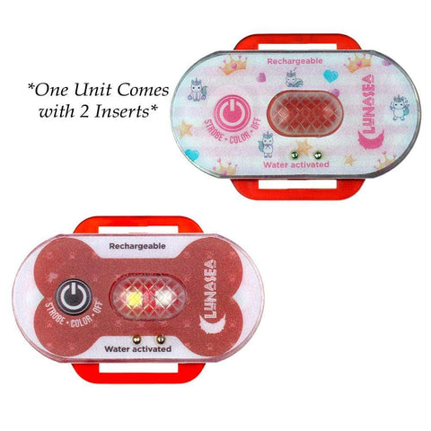 Lunasea Lighting Qualifies for Free Shipping Lunasea Child/Pet Water Activated Strobe Light Red #LLB-70RB-E0-00