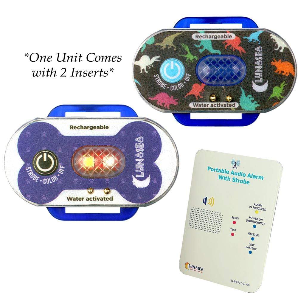 Lunasea Lighting Qualifies for Free Shipping Lunasea Child/Pet Water Activated Strobe Light with RF #LLB-63BB-F0-K2