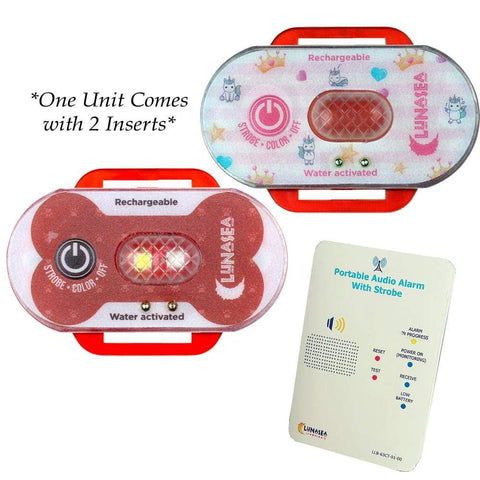 Lunasea Lighting Qualifies for Free Shipping Lunasea Child/Pet Water Activated Strobe Light with RF #LLB-63RB-E0-K1