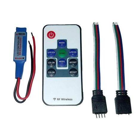 Lunasea Lighting Qualifies for Free Shipping Lunasea Multifunction Indoor RGB LED Controller Buttons #LLB-45AR-08-02