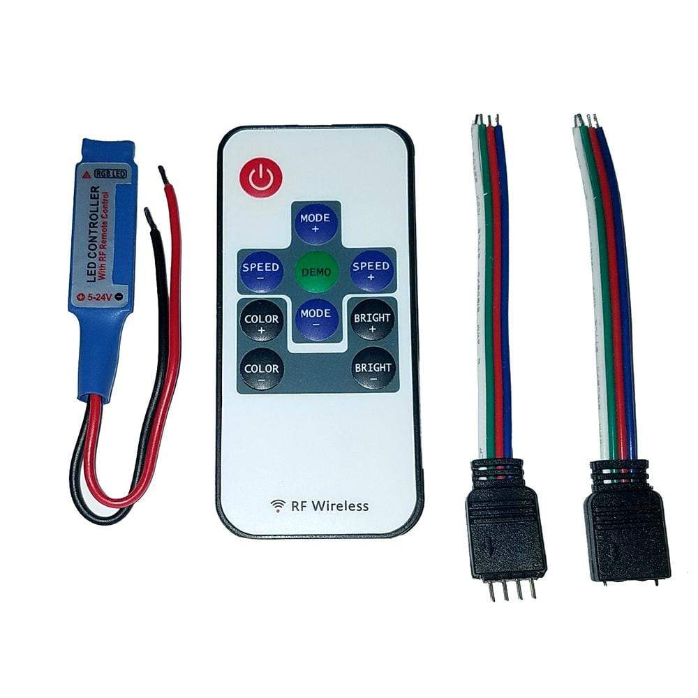 Lunasea Lighting Qualifies for Free Shipping Lunasea Multifunction Indoor RGB LED Controller Buttons #LLB-45AR-08-02