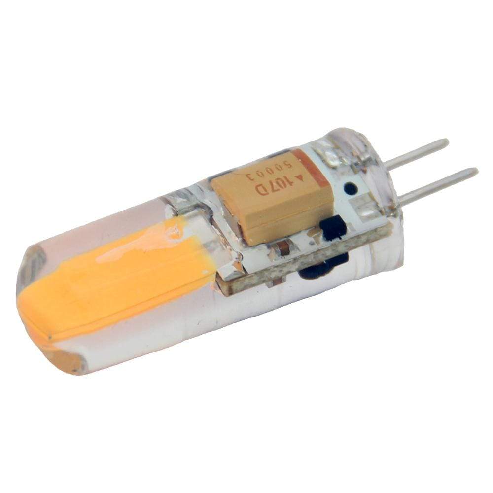 Lunasea Lighting Qualifies for Free Shipping Lunasea Natural White G4 Bulb 2w 10-30v Bottom Pin #LLB-21KC-71-00
