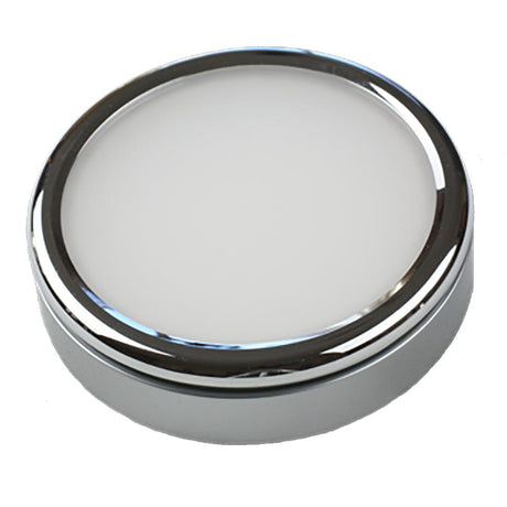 Lunasea Lighting Qualifies for Free Shipping Lunasea Polished Puck Surface Mount Light Warm White #LLB-33VW-81-OT