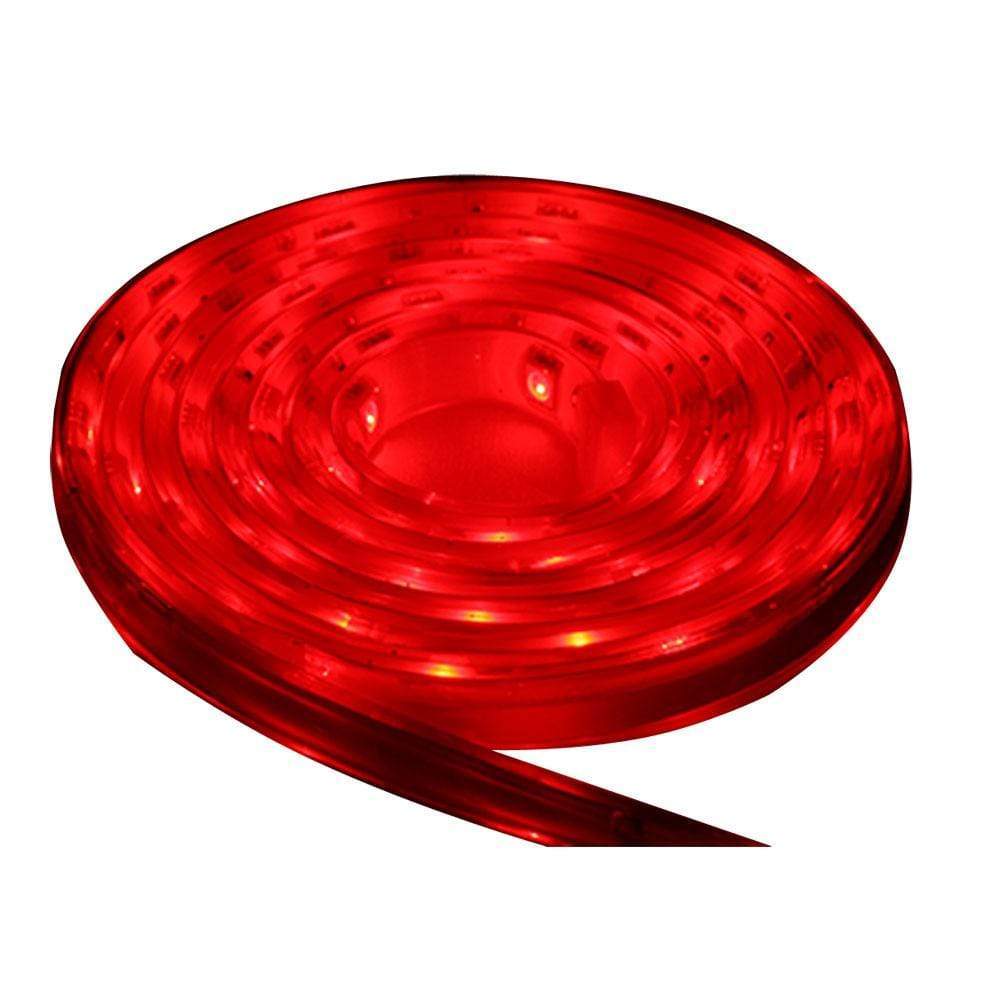 Lunasea Lighting Qualifies for Free Shipping Lunasea Red Flexible Strip LED 12v 5m W/Connector #LLB-453R-01-05