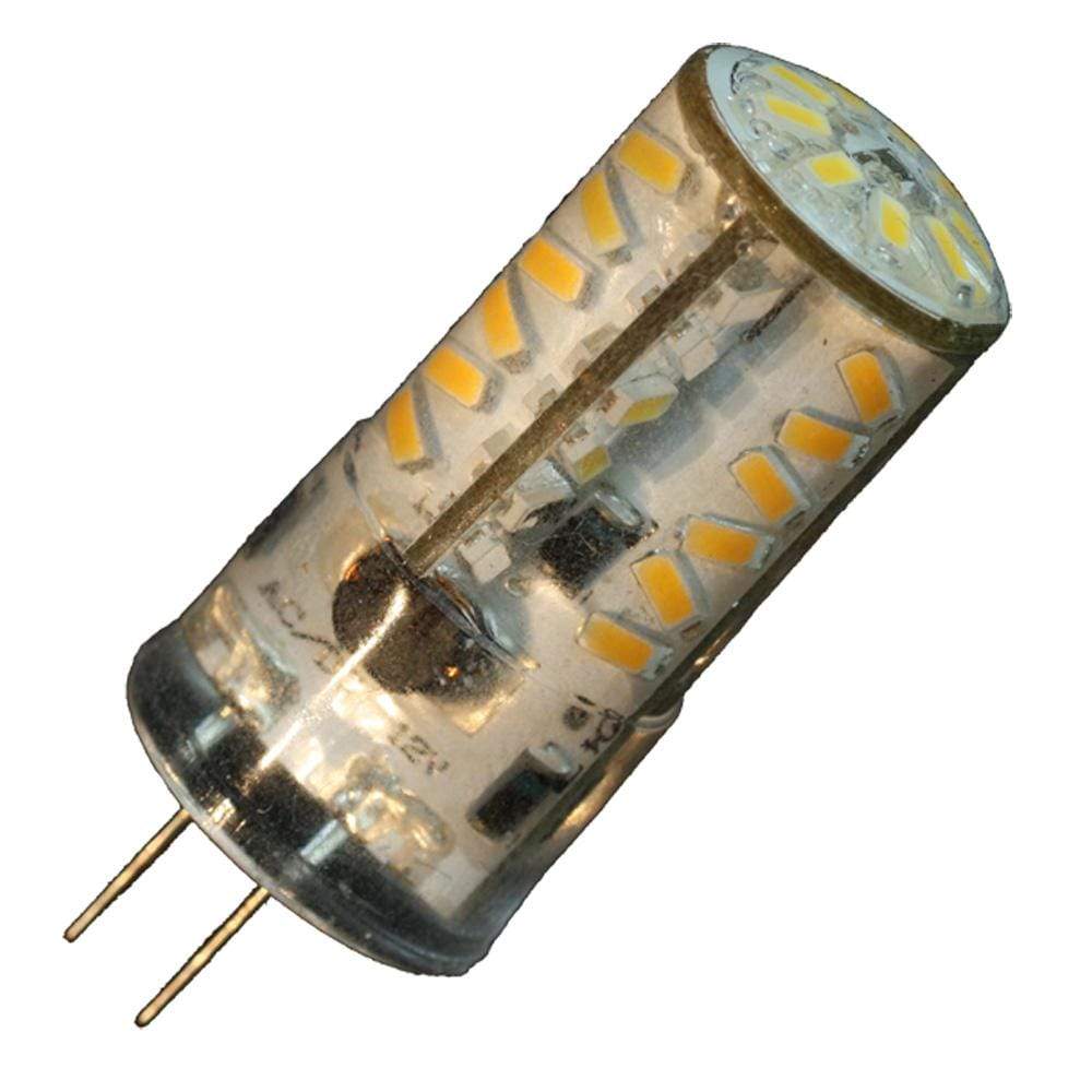 Lunasea Lighting Qualifies for Free Shipping Lunasea Warm White G4 LED Bulb 3w 12v Bottom-Pin #LLB-21HW-61-00