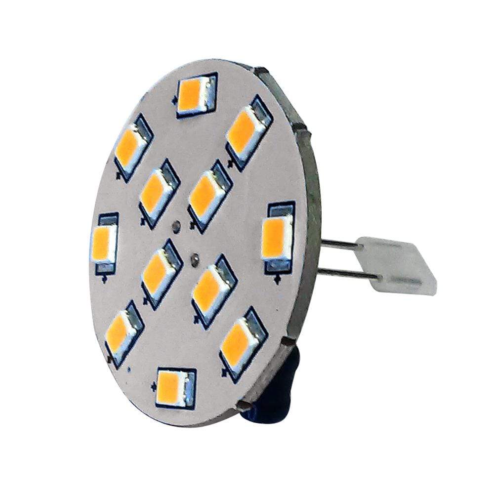 Lunasea Lighting Qualifies for Free Shipping Lunasea White LED Bulb G4 Back-Pin 12v AC or 10-30v #LLB-21UW-21-00