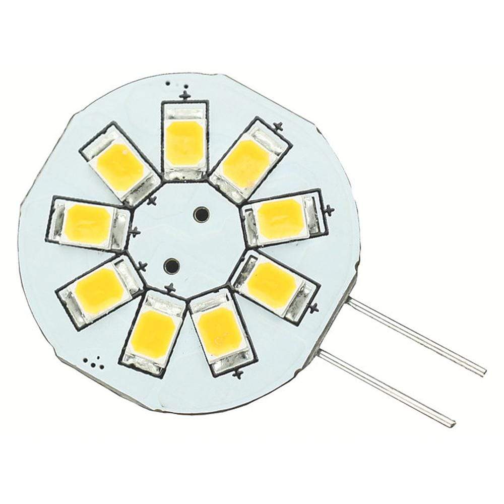 Lunasea Lighting Qualifies for Free Shipping Lunasea White LED Bulb G4 Side-Pin 12v AC or 10-30v DC #LLB-216W-21-00