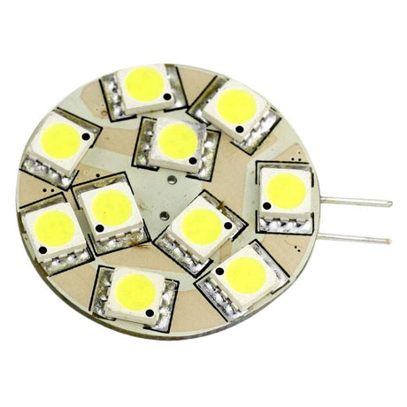 Lunasea Lighting Qualifies for Free Shipping Lunasea White LED Bulb G4 Side-Pin 12v AC or 10-30v #LLB-21TW-21-00