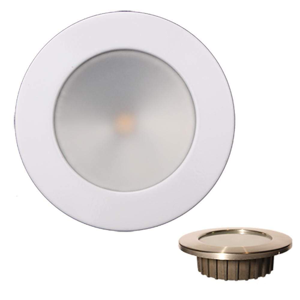 Lunasea Lighting Qualifies for Free Shipping Lunasea Zero Emission Recessed Light Warm White/Blue #LLB-46WB-0A-WH