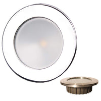 Lunasea Zero Emission Recessed Light Warm White Polish #LLB-46WW-0A-SS