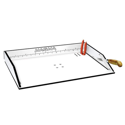 Magma Products Qualifies for Free Shipping Magma Bait Filet Mate Serving Cutting Table 20" White Black #T10-302B