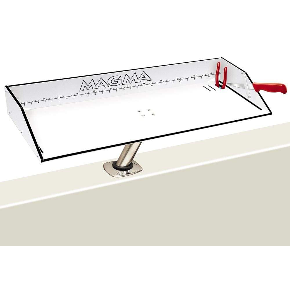 Magma Products Qualifies for Free Shipping Magma Bait Filet Mate Table Levelock 31" White Black White #T10-313B