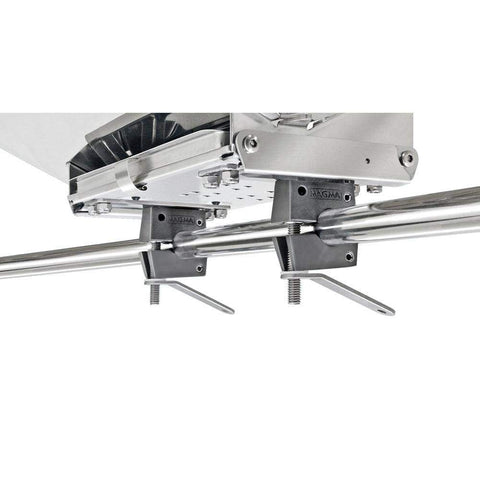 Magma Products Qualifies for Free Shipping Magma Dual Horizontal Round Rail Mount 1-1/8" or 1-1/4" HD #T10-585