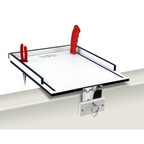 Magma Products Qualifies for Free Shipping Magma Econo Mate Bait Filet Table 12" White Black White #T10-311B